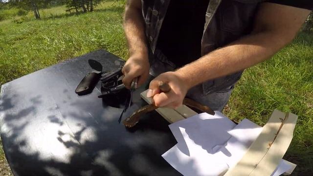 Тест складных ножей из стали Elmax и Х12МФ