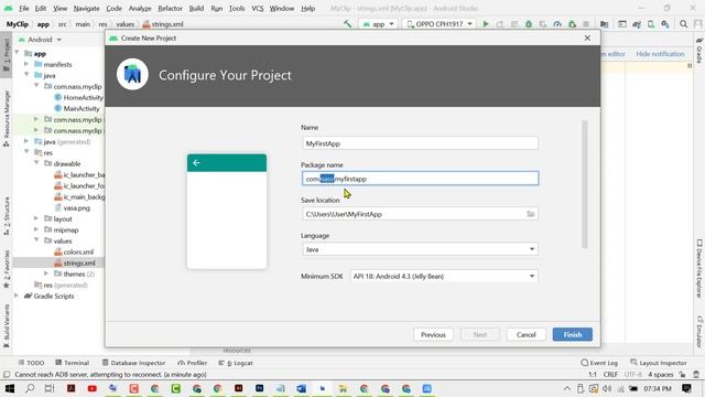 How to make Hello World App in Android Studio 2021 смотреть онлайн