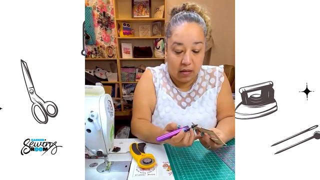 I'm Making Super Easy Book Mark | Garner Sewing Room By: Sandra #garnersewing #sewing #diy смотреть онлайн