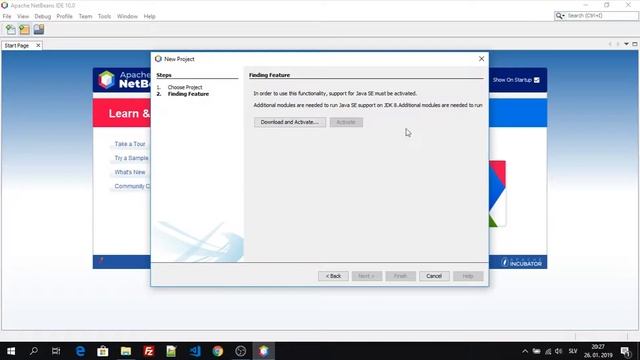 Download and create new Java project in NetBeans смотреть онлайн