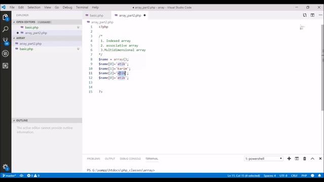 Php Programming (Indexed array) Bangla Tutorial смотреть онлайн