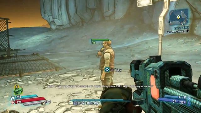 Borderlands: The Pre-Sequel (SIDE MISSION) SPACE SLAM