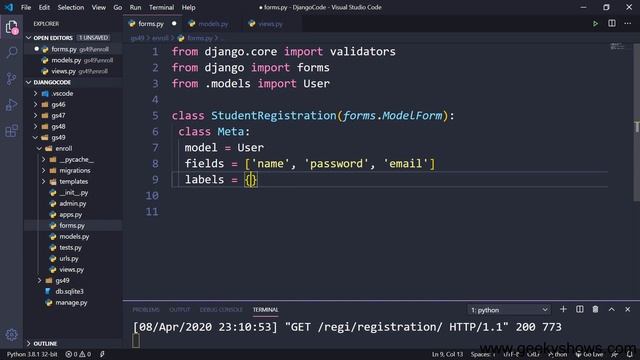 ModelForm in Django (Hindi) смотреть онлайн
