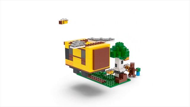 LEGO ЛЕГО Minecraft Пчелиный домик 21241 смотреть онлайн