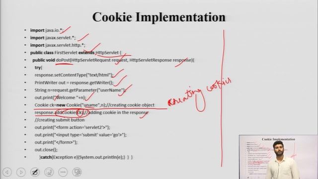 Web Technology | Cookie Implementation, Session Tracking With Http Session | AKTU Digital Education смотреть онлайн