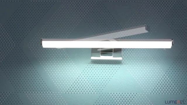 Kanlux Asten LED mirror light 8W, 4000K, 660lm, 40 cm, Chrome смотреть онлайн