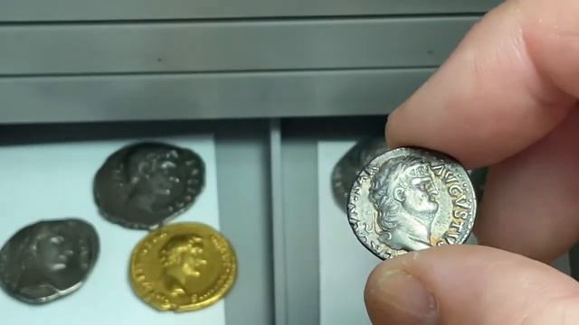 Ancient coins - Emperor Nero - Description and values in different grades for Jupiter denarius смотреть онлайн