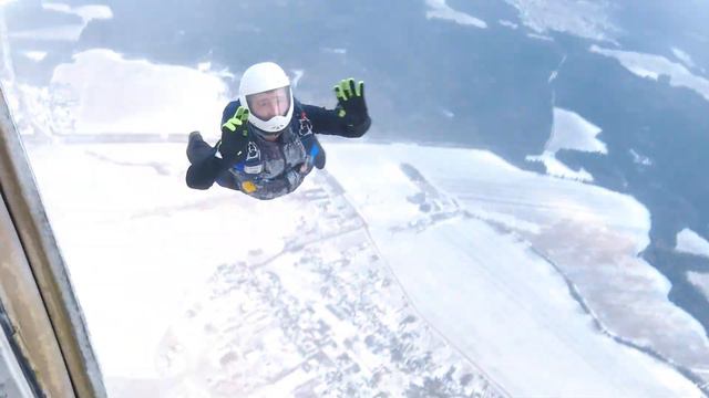 Прыжки 23 февраля. Выход "с газом" смотреть онлайн