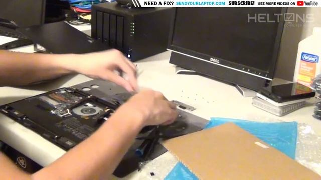 Asus Zenbook 3 UX390UA - LCD Assembly Replacement смотреть онлайн