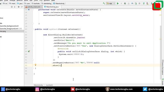 Android: creating a alert dialog when back button is pressed смотреть онлайн