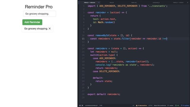 React JS and Redux Tutorial - Building an App from Scratch 9/13 смотреть онлайн