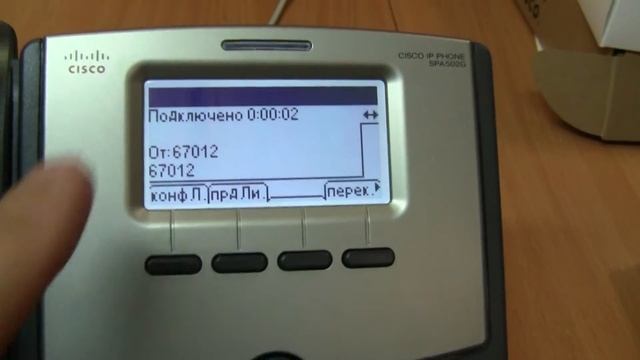 Как пользоваться Cisco SPA 50xG