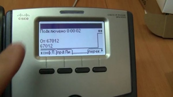 Как пользоваться Cisco SPA 50xG