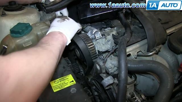 How to Replace Timing Belt 01-05 Volvo V70 смотреть онлайн