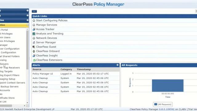 How to add SNMP trap receiver ClearPass смотреть онлайн