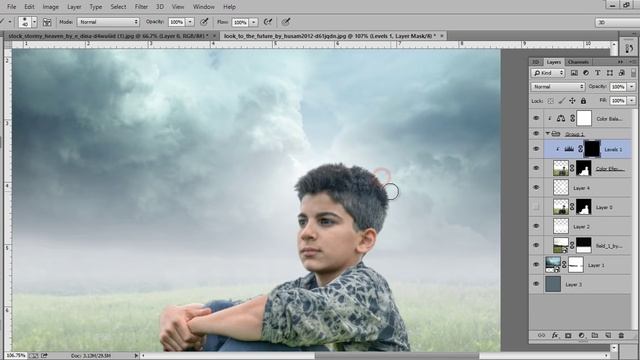 Photoshop Photo Manipulation Tutorial | Soft Light Effects смотреть онлайн