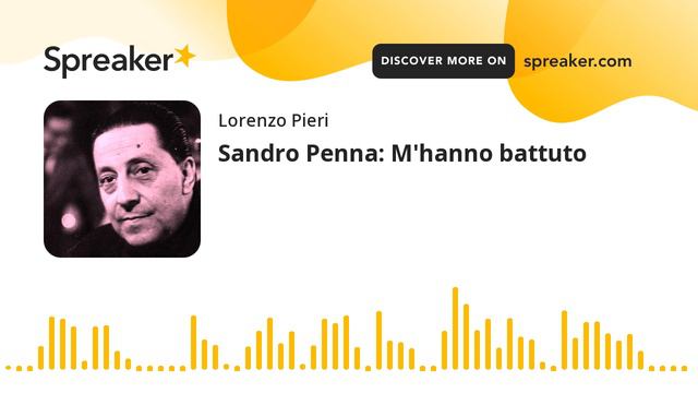 Sandro Penna: M'hanno battuto смотреть онлайн