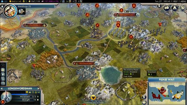 civilization 5 part 18: Oil and Communism! смотреть онлайн