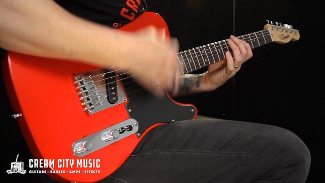TONE CHECK: Squier Sonic Series Telecaster Demo | Cream City Music смотреть онлайн