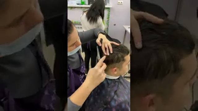 Модельная мужская стрижка смотреть онлайн