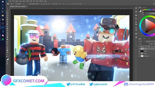 ROBLOX GFX TUTORIAL: How To Use STOCK Effects | GFX COMET смотреть онлайн