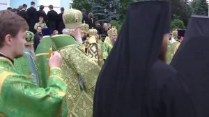 Торжества 600-лет перенесения мощей Прп.Сергия Радонежского.Всенощное бдение.  Троице-Сергиева Лавр