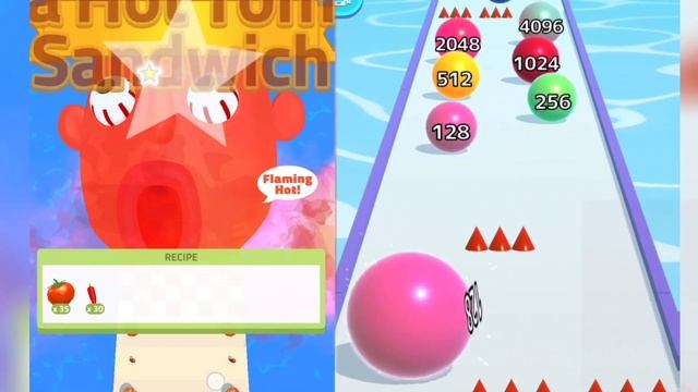 Ball Run Infinity 2048 vs Sandwich Runner | All Levels Gameplay Android,iOS | BIG NEW APK UPDATE смотреть онлайн