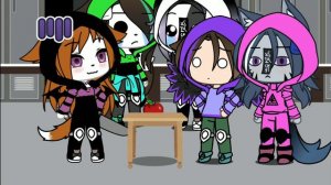 Амонгас в гаче с друзьями и персами🗿👍