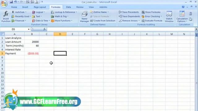 Excel 2007: What If Analysis смотреть онлайн