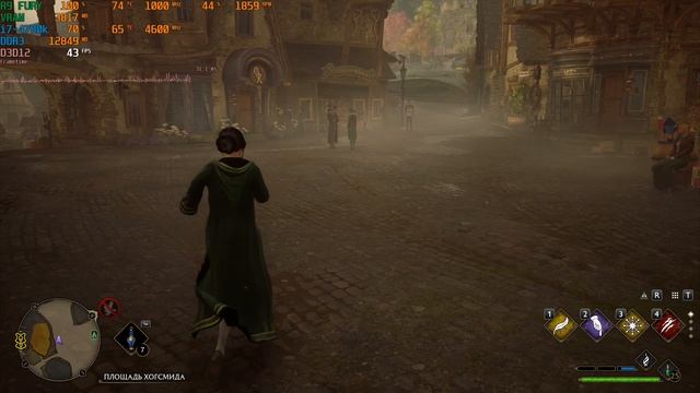 Hogwarts Legacy | R9 Fury 4GB + i7-4790k + 16GB | 1440p + FSR 2.0 | Hogsmeade Performance Test | смотреть онлайн