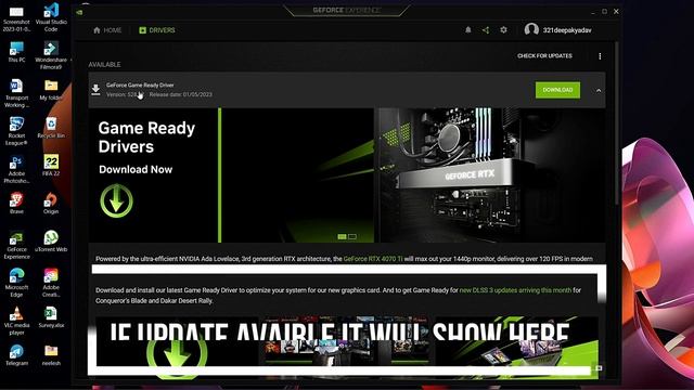 Just 40 Sec To Update NVIDIA Graphics Card Drivers on Windows 11 [Tutorial] смотреть онлайн