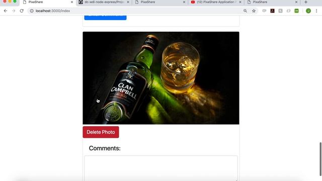 Express, mongodb, handlebars(PixaShare app) смотреть онлайн