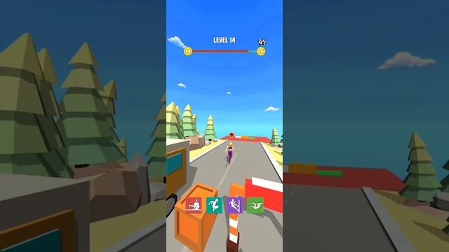 Parkour Race: Epic Run 3D - All Levels Gameplay Walkthrough (Android, IOS) New Level 12-15 смотреть онлайн