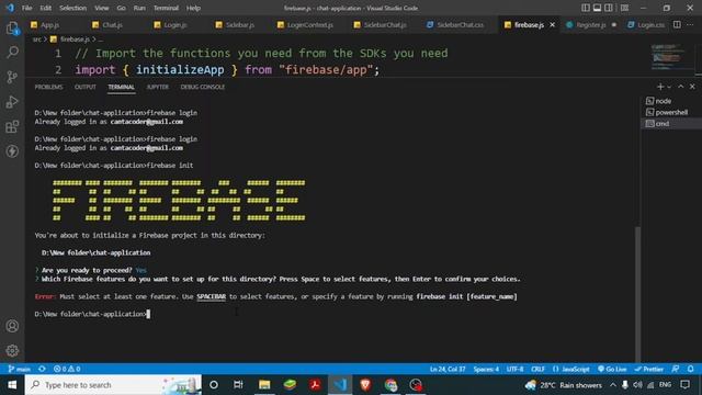 WhatsApp clone using reactjs and Firebase 2022 | Part-4 смотреть онлайн