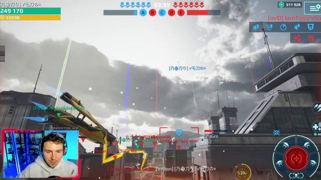 I Infiltrated A Top War Robots Clan Anonymously... 乃☬刀り vs σ√Đ | War Robots смотреть онлайн