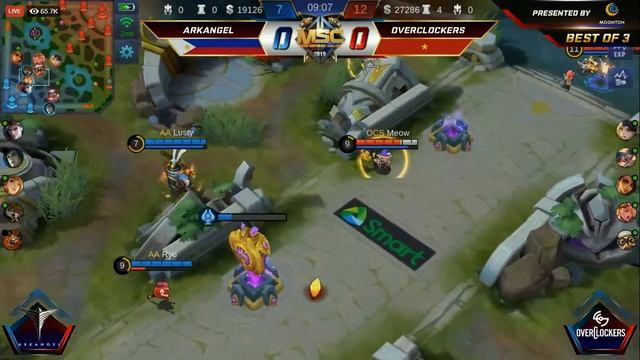 [GAME 1] ARKANGEL VS. OVERCLOCKERS- MSC 2019 Playoffs Day 2 смотреть онлайн