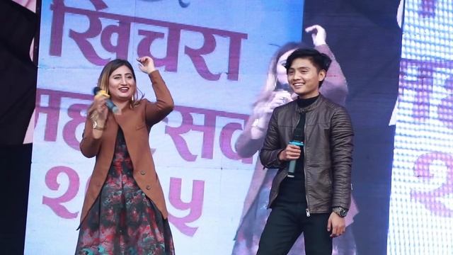 Anju Panta And Suresh Lama Duet BEST STAGE PERFORMANCE New nepali song 2019 смотреть онлайн