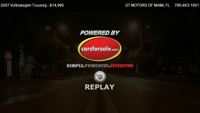 2007 Volkswagen Touareg V6 - for sale in Hollywood, FL 33023 смотреть онлайн