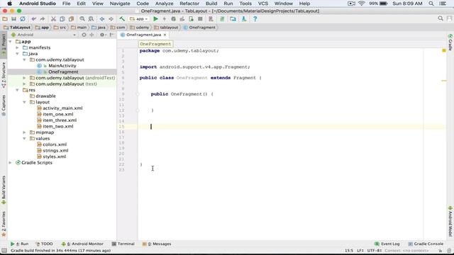 70. Create a Tab Layout with text only Fixed Mode Part 2 смотреть онлайн