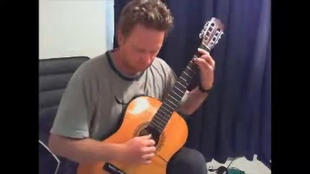 Villa Lobos Prelude 1 for classical guitar on Tanglewood TW40 for ebay demo смотреть онлайн
