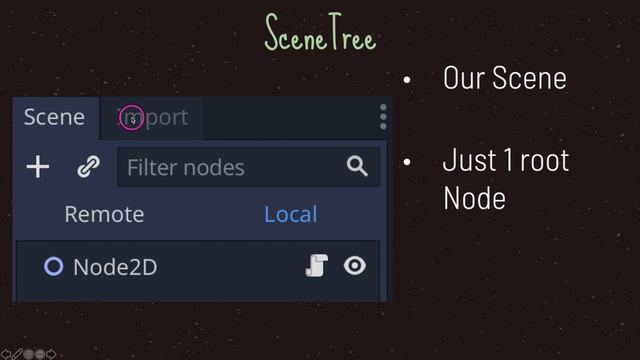 SceneTree & Root Viewport | Godot Basics Tutorial | Ep 09 смотреть онлайн