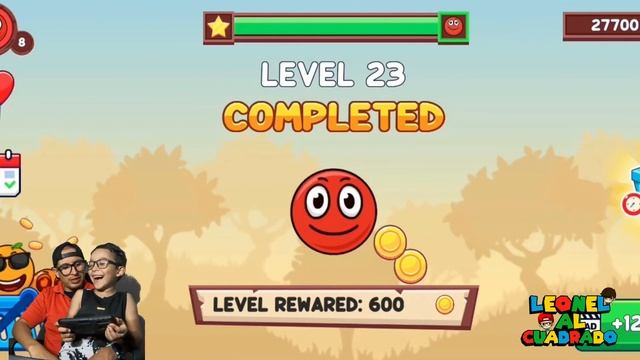 Bolita Roja 5 | Red Ball 5 | Nivel 16 - 30 | Juegos Para Niños смотреть онлайн