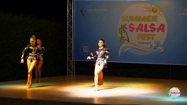 [10th Summer Salsa Fest - Shows] Silver Ladies Bachata смотреть онлайн