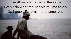 Sittin' on the dock of the bay +  lyrics