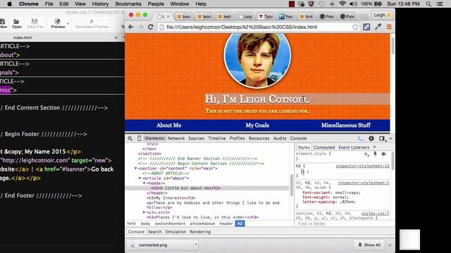 Basic CSS - Part 11 (Komodo Edit) смотреть онлайн