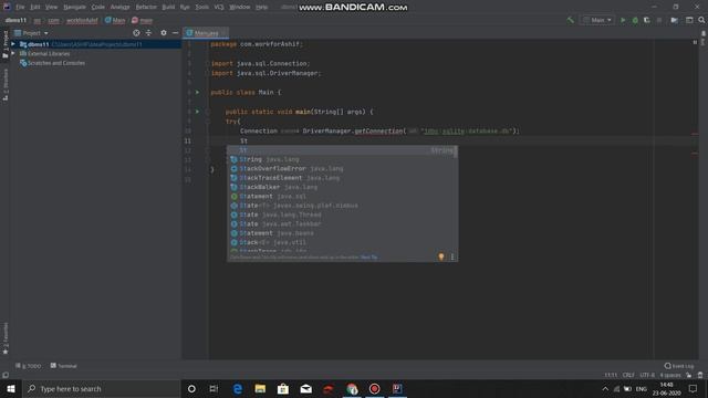 Configuration JDBC drive with intlij IDEA || No suitable driver found for jdbc смотреть онлайн