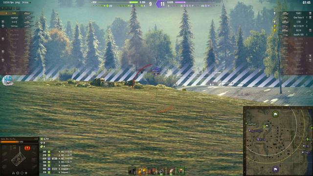 K-91: 10/10 & risky Fadins - World of Tanks смотреть онлайн