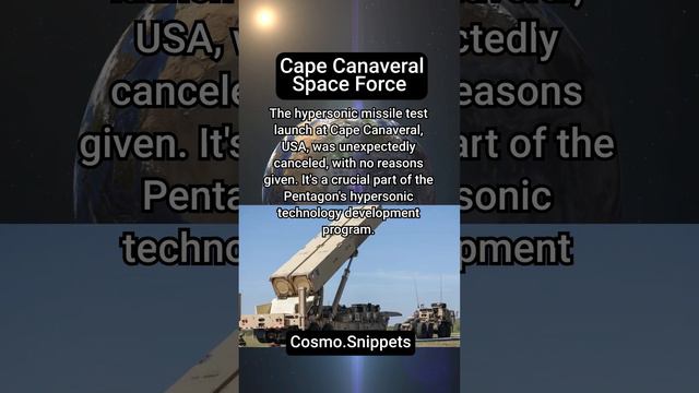 ❗🚀 Secret Hypersonic Missile Test at Cape Canaveral Space Force Station - Shocking Results Revealed смотреть онлайн