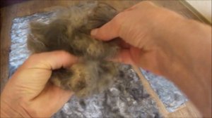 Валяние коврика из натуральной кошачьей шерсти