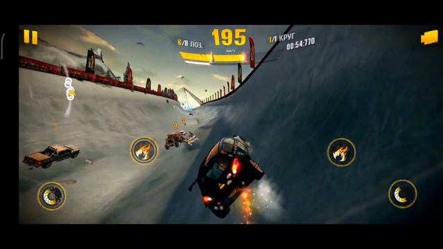 Asphalt Экстрим Октрыл Mitsubishi R5 (Android) смотреть онлайн